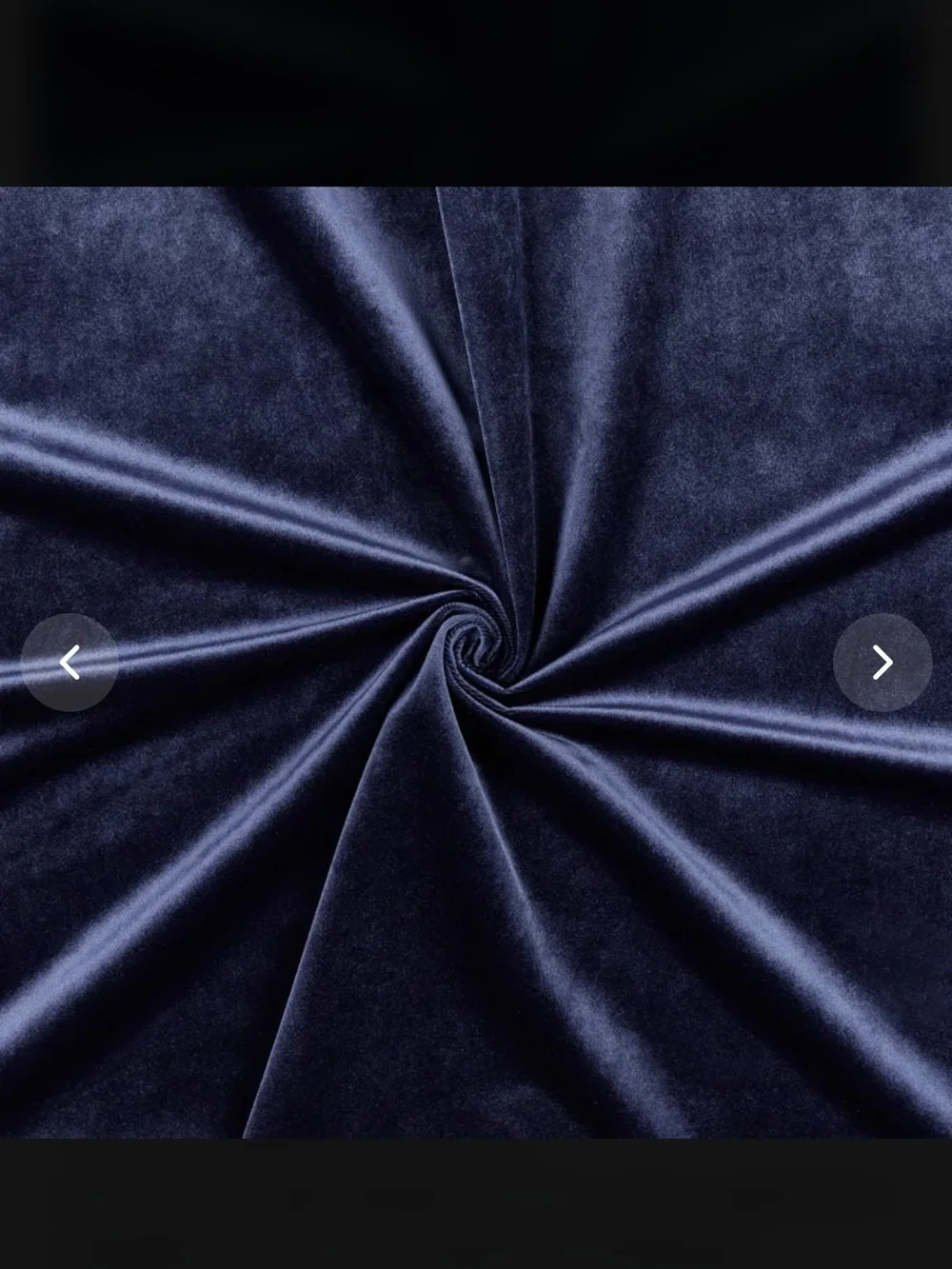 Velvet Room Dark Blue Blackout Curtains